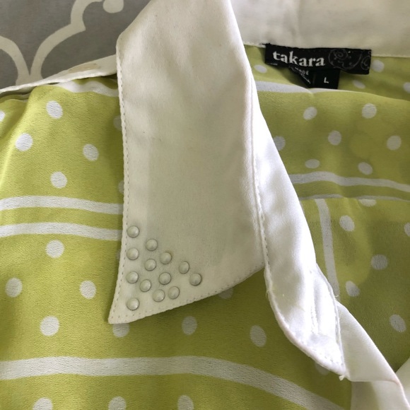 Sheer button down shirt - Picture 3 of 7